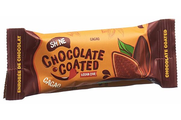 SHINE Chocolate Coated Vegan Bar Kakao BIO 41 g