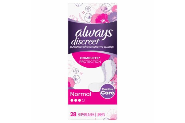 always Discreet incontinence protège-slip Normal 28 pce