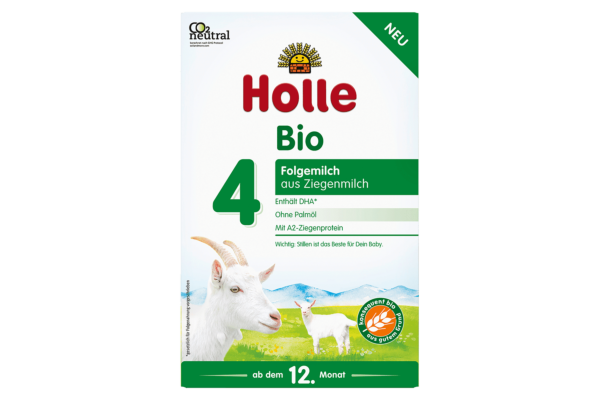 Holle Bio-Folgemilch 4 aus Ziegenmilch 400 g