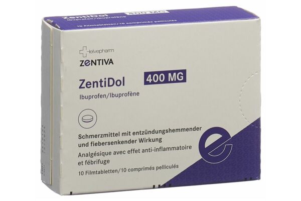 ZentiDol cpr pell 400 mg 10 pce