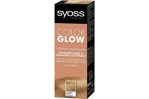 Syoss Color Glow Coral Gold