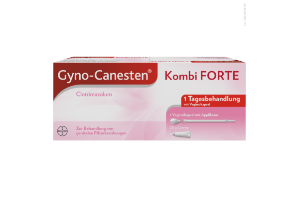 Gyno-Canesten Combi FORTE capsule vaginale & crème