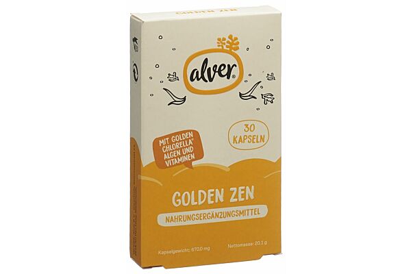 Alver Golden Zen Kaps 30 Stk