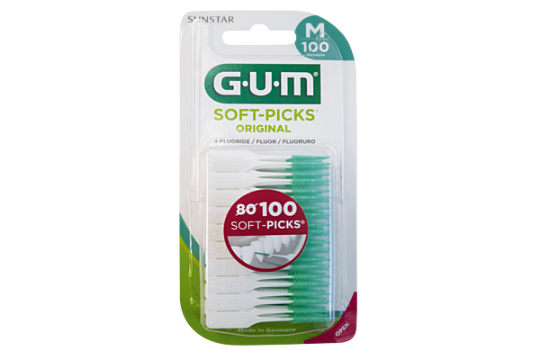 GUM Soft-Picks Original Medium 100 Stk