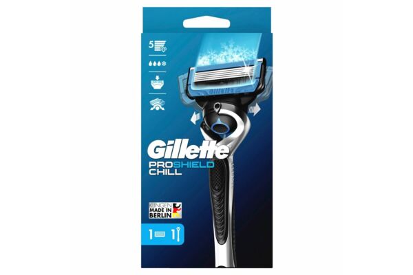 Gillette ProShield rasoir Chill avec 1 lame