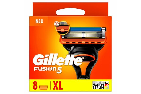 Gillette Fusion5 système de lames 8 pce