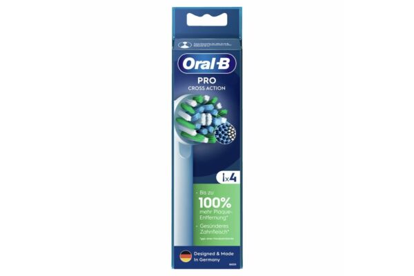 Oral-B brossette CrossAction Pro 4 pce
