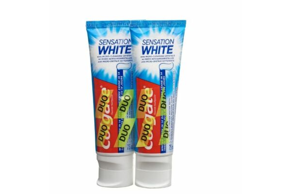 Colgate Sensation White dentifrice duo 2 x 75 ml