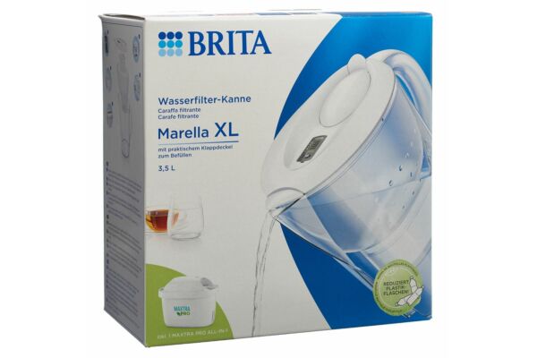 Brita filtre à eau Marella Maxtra Pro XL blanc à petit prix
