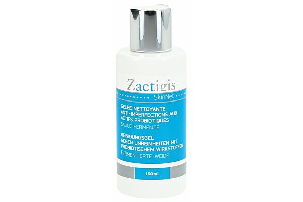 Zactigis SkinNet Reinigungsgel gegen Hautunreinheiten mit probiotischen Wirkstoffen Fl 150 ml