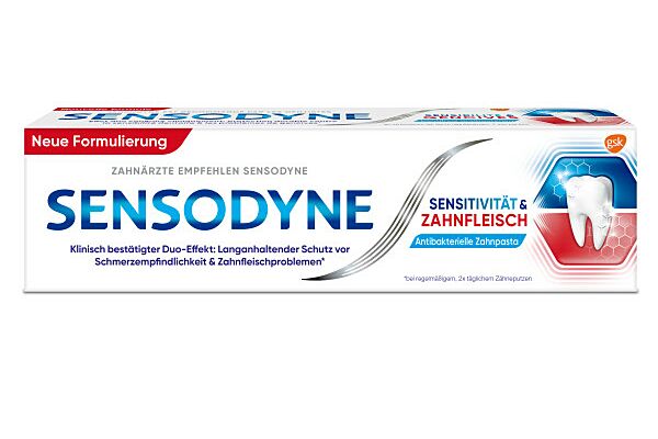 Sensodyne Sensitivität & Zahnfleisch Zahnpasta Tb 75 ml