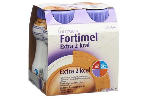 Fortimel Protein 2kcal Cappuccino 4 Fl 200 ml