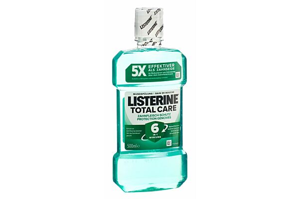 Listerine Total Care bain de bouche protection des gencives fl 500 ml