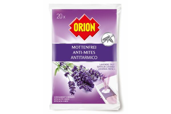 Orion Anti Mites boules anti-mites 20 pce à petit prix