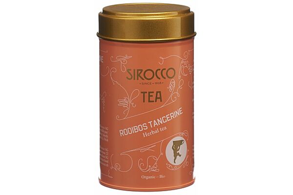 Sirocco boîte de thé medium Rooibos Tangerine 80 g