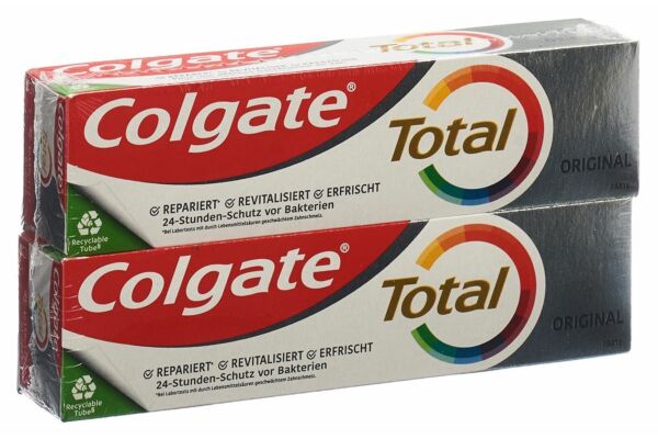 Colgate TOTAL ORIGINAL dentifrice duo 2 x 75 ml