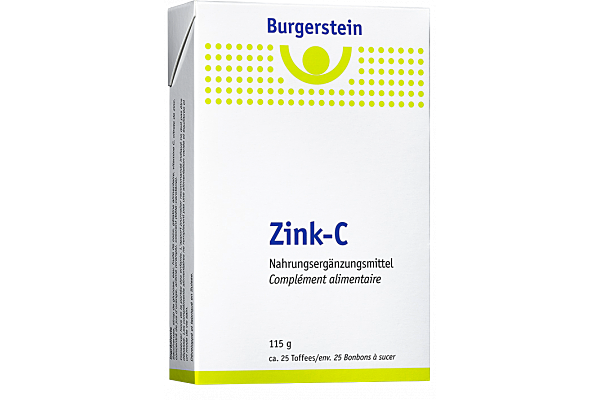 Burgerstein Zink-C Toffees 115 g