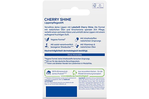Labello Cherry Shine Stick 4.8 g