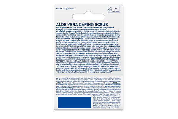 Labello Caring Lip Scrub Aloe Vera Stick 4.8 g