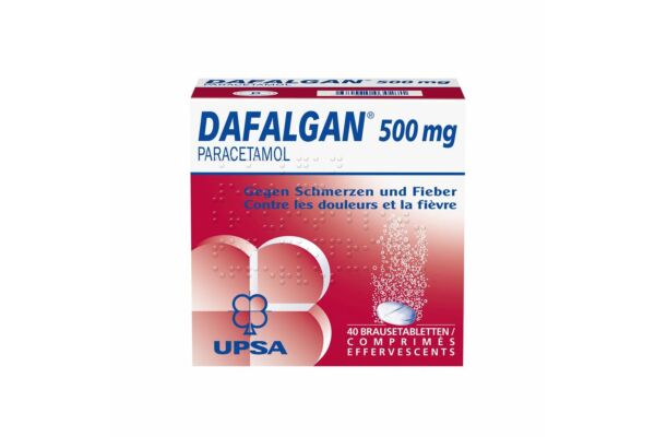 Dafalgan Brausetabl 500 mg 40 Stk