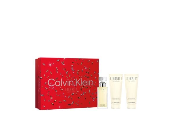Calvin Klein Eternity Christmas 2023 Eau de Parfum 50 / Body Lotion 100 / Shower Gel 100