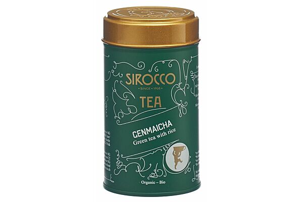 Sirocco boîte thé medium Genmaicha bte 120 g