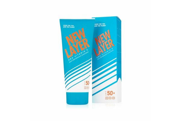 NEW LAYER crème solaire pro vitamine D SPF50+ tb 200 ml