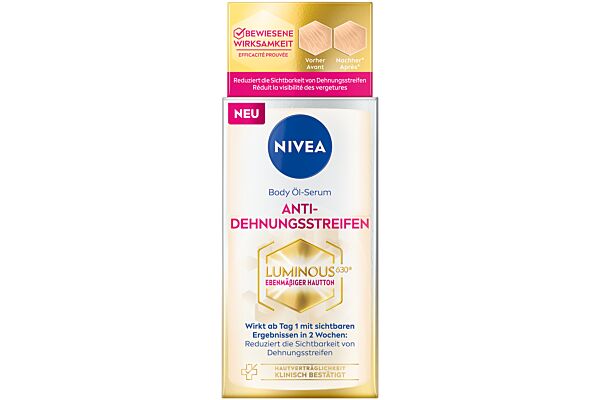 Nivea Luminous Body Öl-Serum Anti-Dehnungsstreifen 100 ml