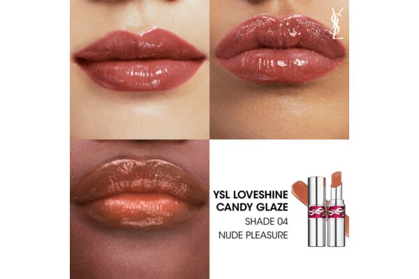 Yves Saint Laurent Rouge Volupte Candy Glaze Lipgloss 4 3.2 g