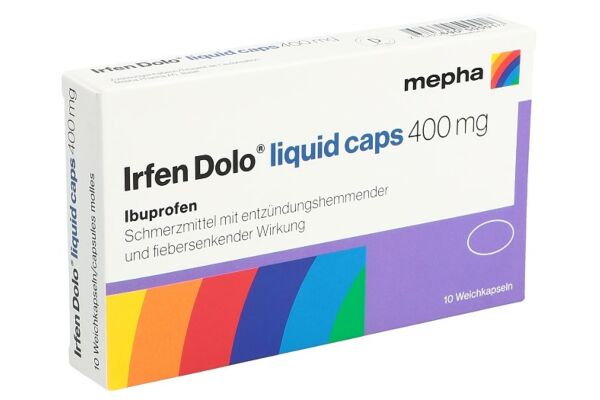 Irfen Dolo liquid caps 400 mg 10 pce