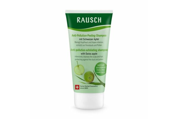 RAUSCH shampooing exfoliant antipollution à la pomme suisse tb 30 ml