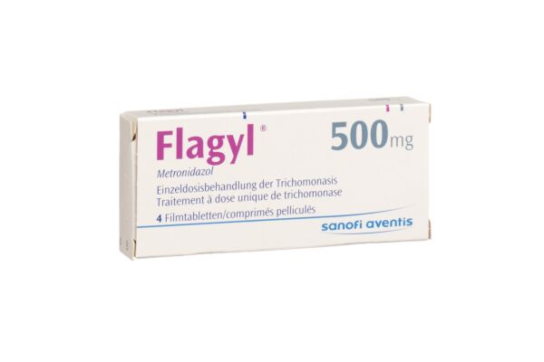 Flagyl Trichopak cpr pell 500 mg 4 pce