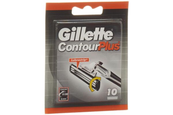 Gillette Contour Plus Ersatzklingen 10 Stk