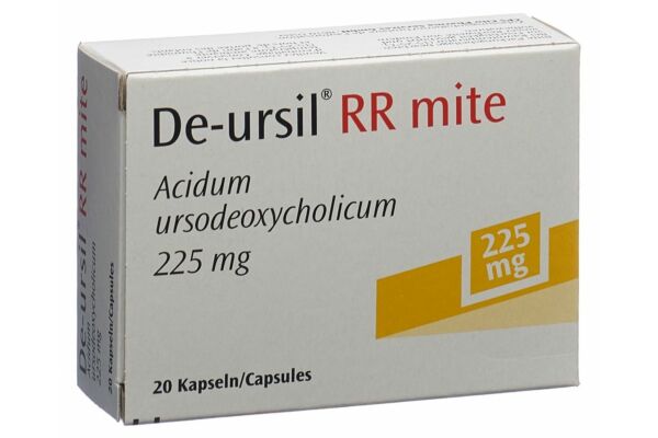 De-ursil RR mite caps 225 mg 20 pce