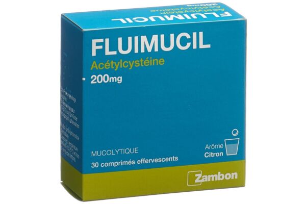 Fluimucil Brausetabl 200 mg Erw citron 30 Stk