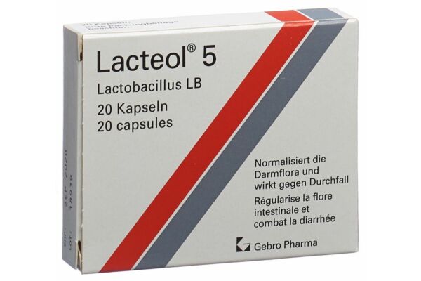 Lacteol 5 caps 20 pce
