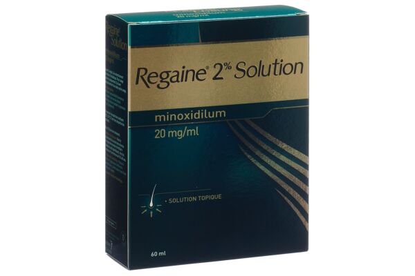 Regaine solution topique 2 % fl 60 ml