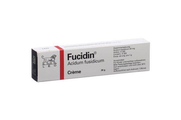 Frivillig bilag Let Fucidin Creme 2 % Tb 30 g mit Rezept online bestellen | SUN STORE