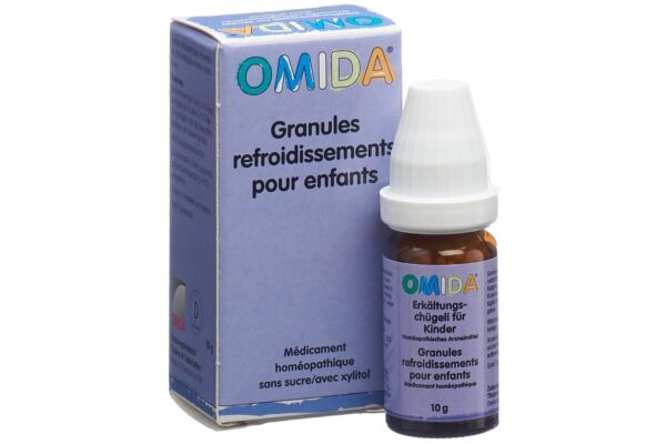 Omida Erkältungschügeli für Kinder ohne Zucker Fl 10 g