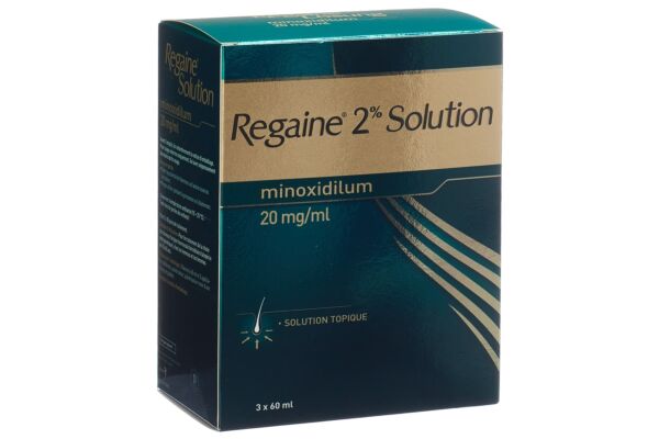 Regaine Topische Lösung 2 % 3 Fl 60 ml