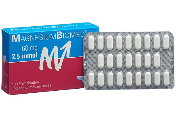 Magnesium Biomed Filmtabl 100 Stk