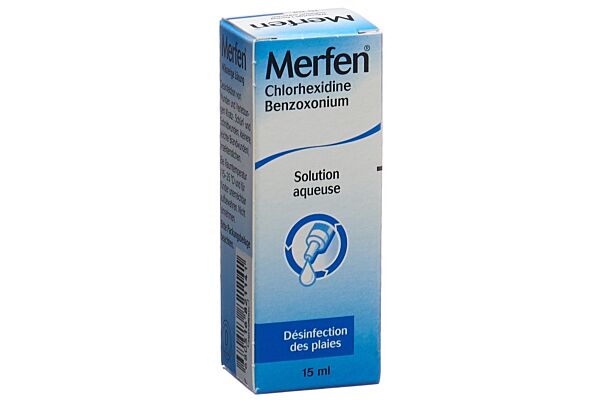 Merfen solution aqueuse incolore fl 15 ml