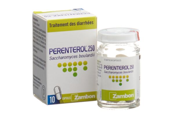 Perenterol Kaps 250 mg 10 Stk