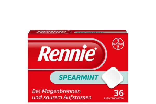 Rennie Spearmint Lutschtabl 36 Stk