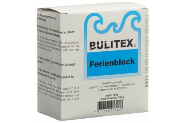 Bulitex Ferienblock 600 g