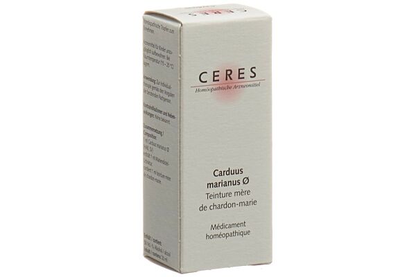 Ceres carduus marianus teint mère fl 20 ml