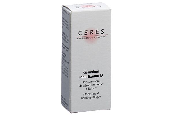 Ceres geranium robertianum teint mère fl 20 ml
