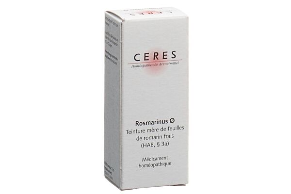 Ceres Rosmarinus recens Urtinkt Fl 20 ml