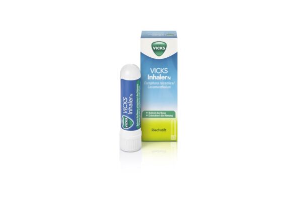 Vicks - Inhaler, tampon imprégné pour inhalation contre le rhume