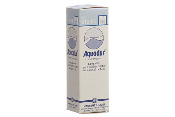 Aquadur Wasserhärte Teststäbchen 0°d-25°d 100 Stk